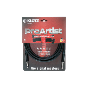 New Klotz Artist prime guitar Cable 3M L/L