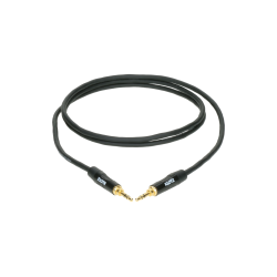 New Klotz professional stereo mini jack cable with balanced metal jacks by KLOTZ - gold plated