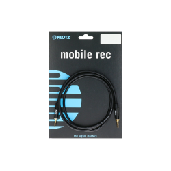 New Klotz professional stereo mini jack cable with balanced metal jacks by KLOTZ - gold plated