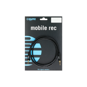 New Klotz professional stereo mini jack cable with balanced metal jacks by KLOTZ - gold plated