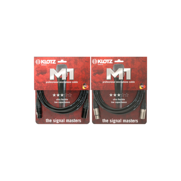 New Klotz M1 Microphone Cable 2M 