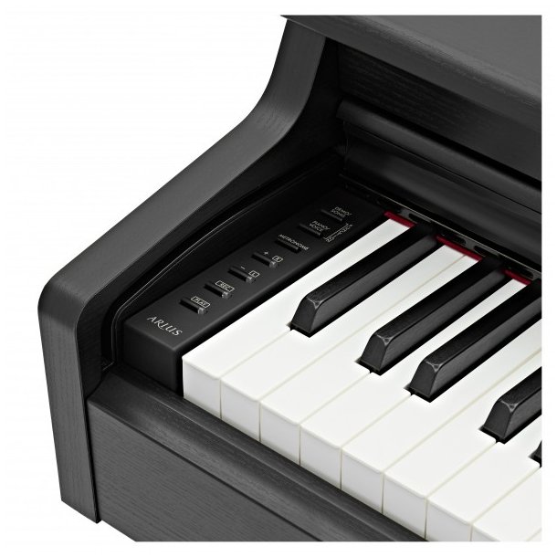 Yamaha YDP 165 Digital Piano Pakke, Mat Sort, CASHBACK Kampagne 