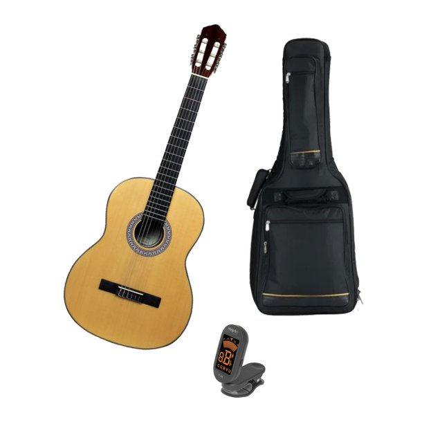 Santana 18SA Satin spansk Guitar pakke