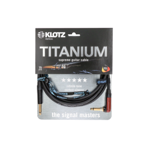 NEW Klotz TITANIUM supreme guitar cable 4,5M
