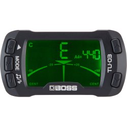 Boss TU-03 Clip-On Tuner &amp; Metronome