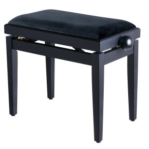 Pianobnk  med stofbetrk