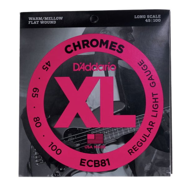 Dadario ECB81S Chromes, Short Scale