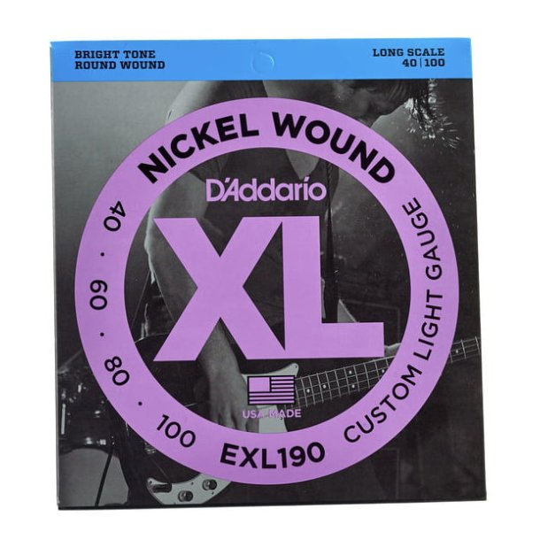 Dadario EXL190 Long Scale