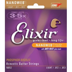 Ellixir Nanoweb Phosphor Bronze L 12-53